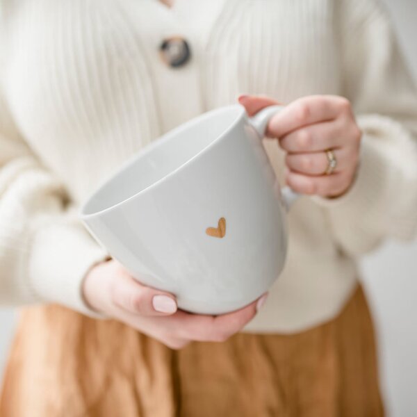 Tasse en céramique 1L blanche