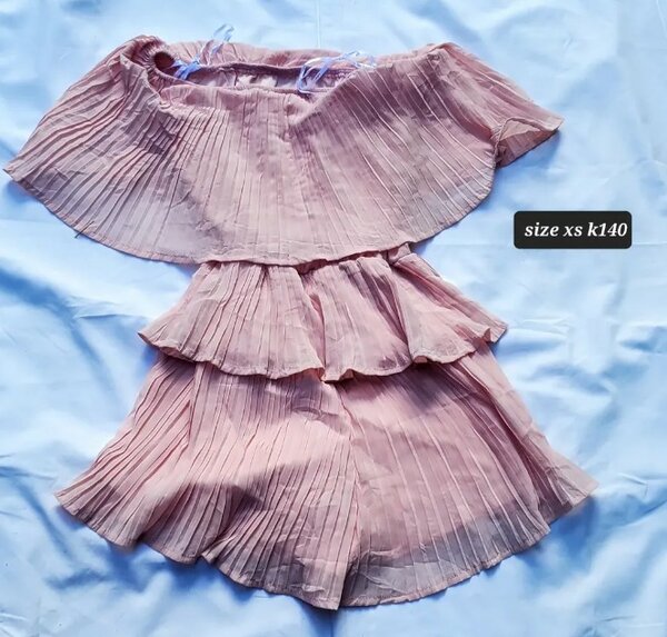 Stylish women's dress pink