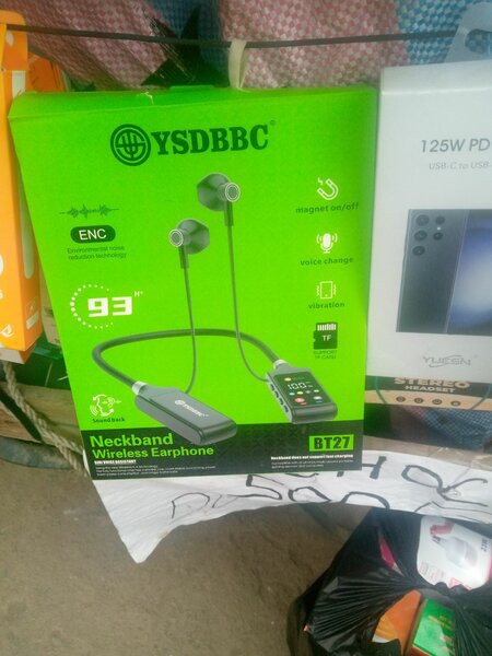 Écouteurs sans fil tour de cou BT27