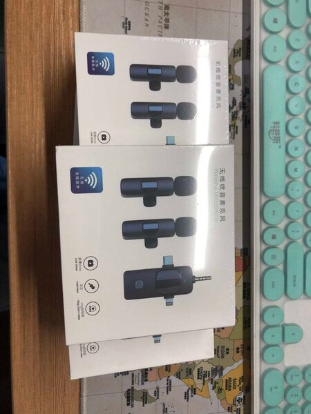 3 in 1 wireless lavalier microphone