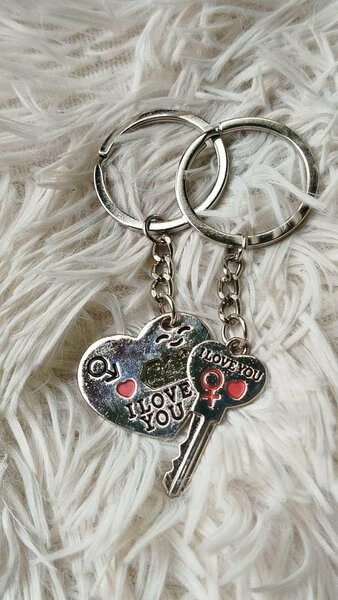 Porte clé romantiques