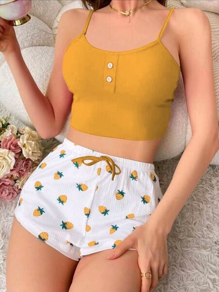 Ensemble pyjama féminin estival