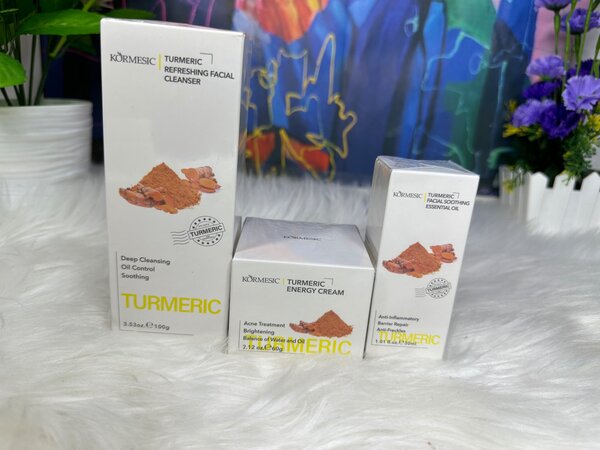 Tumeric facial set