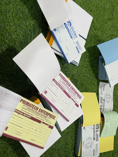 RECEIPT AND INVOICE BOOKS