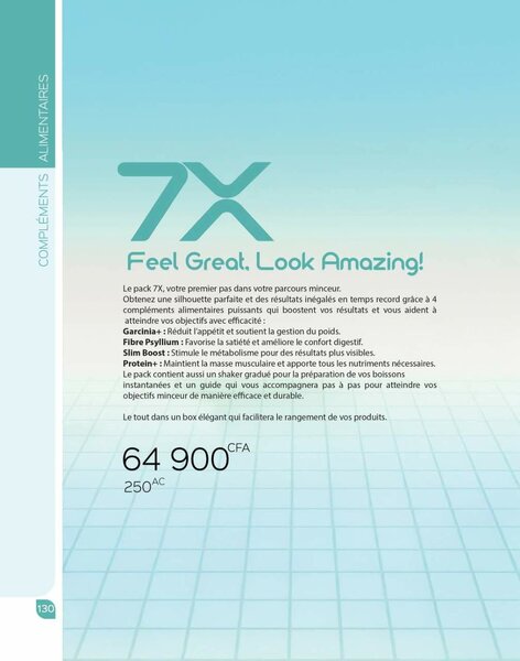 Pack Minceur 7X performant