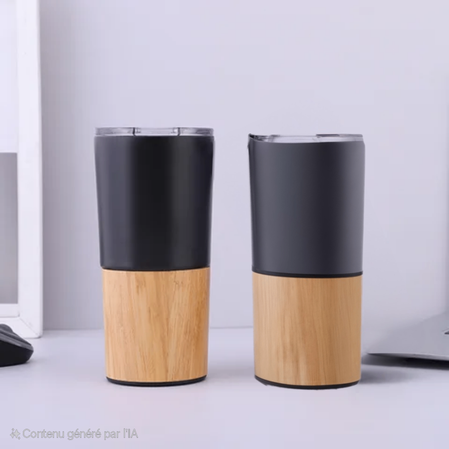 Tasse Thermos Bambou Élégante