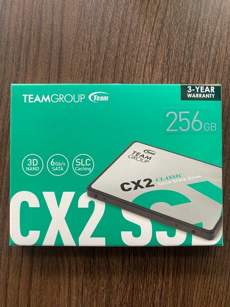 Disque SSD TeamGroup CX2 256GB