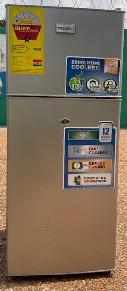 Nasco table top fridge, double door