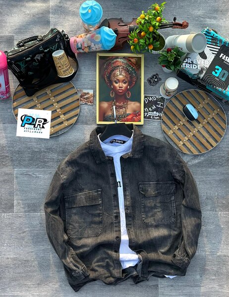 Veste en jean décontractée