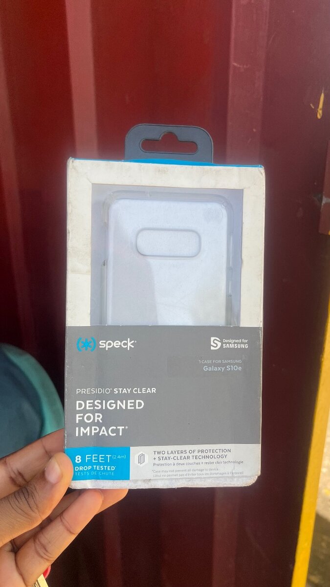 Samsung case and iPhone protector