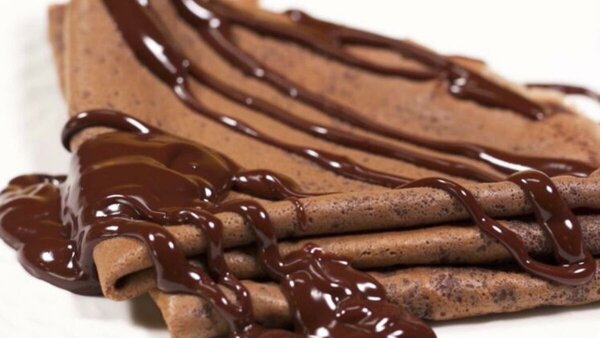 Crêpes au chocolat