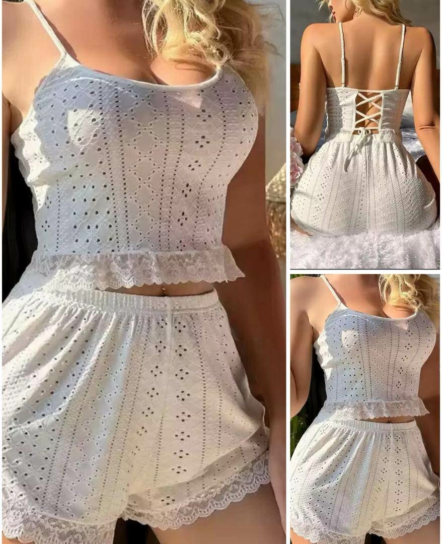 Pyjama d'Été Femme Élégant