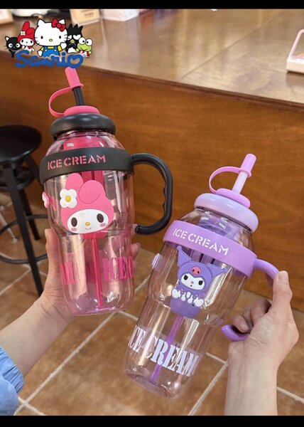 Bouteille à paille Sanrio mignonne