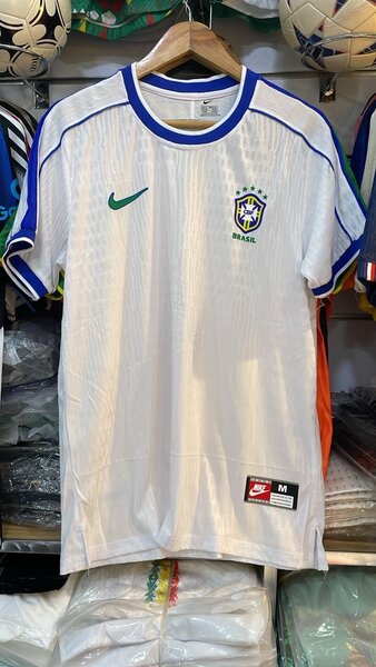 Maillot de football Brésil blanc