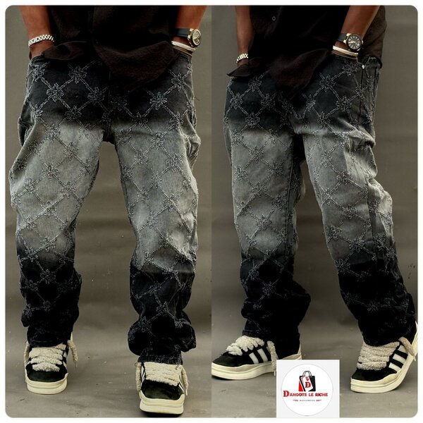 Jean large style vintage