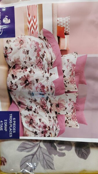 Parure de lit multicolore