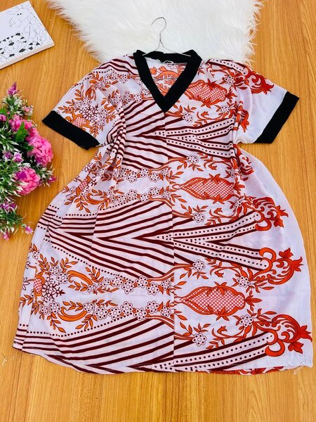 Short bubu without fringes