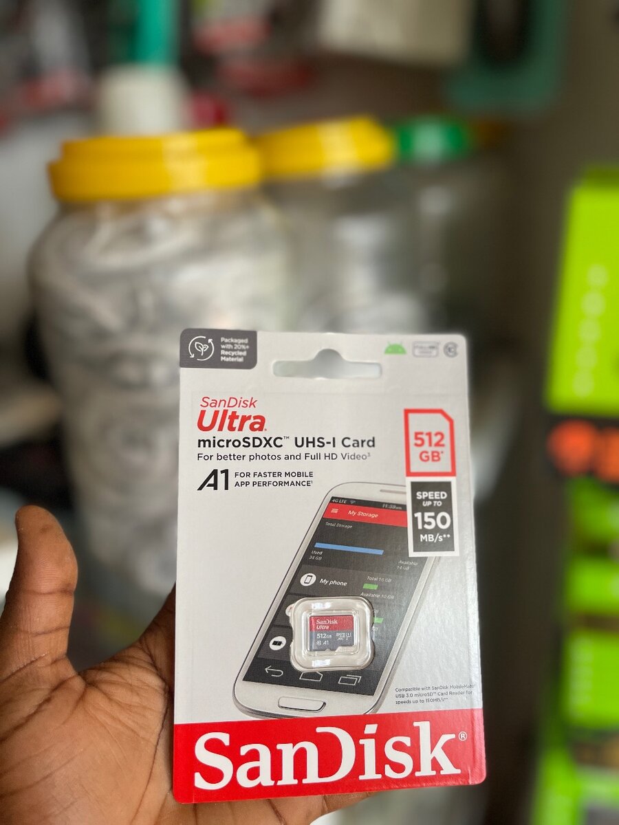 Original Sandisk 512 SD card