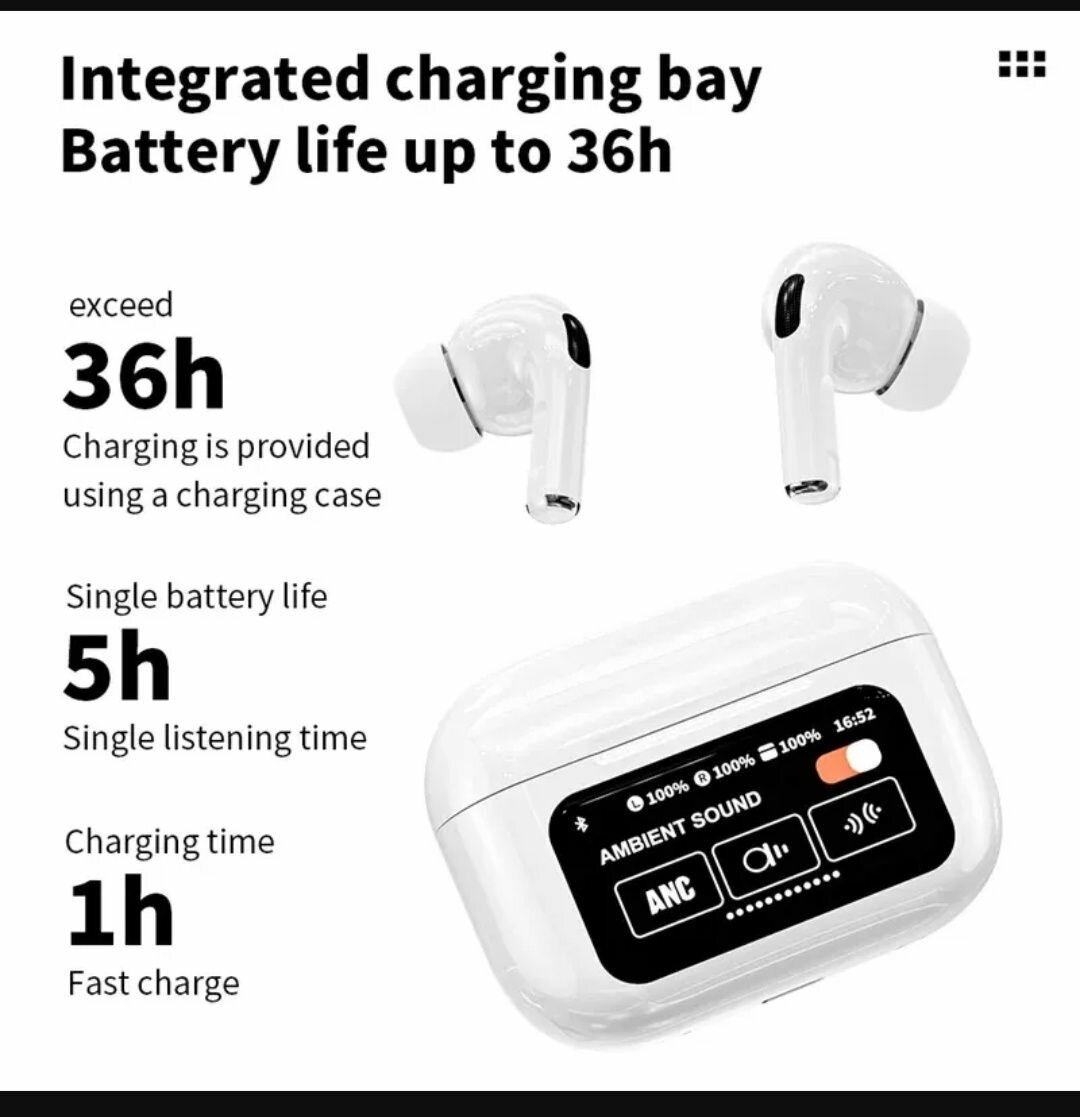 A9 pro earpods high sound quality