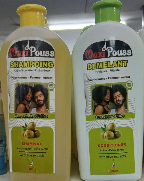 Lot  Maxi pousse 500ml