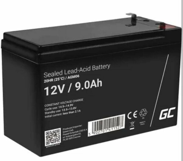 Batterie rechargeable 12V 9ah pour onduleur sans entretien