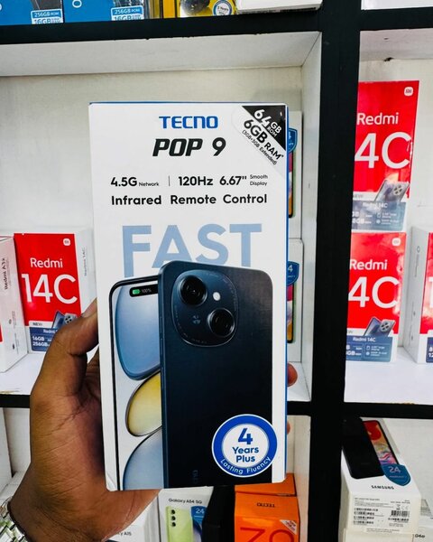 Tecno pop 9 - 4/128Go