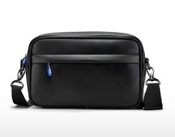 Sacoche bandoulière homme noire