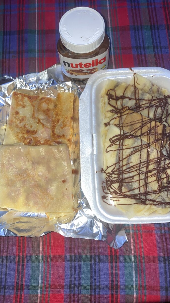 Crêpes gourmandes au Nutella