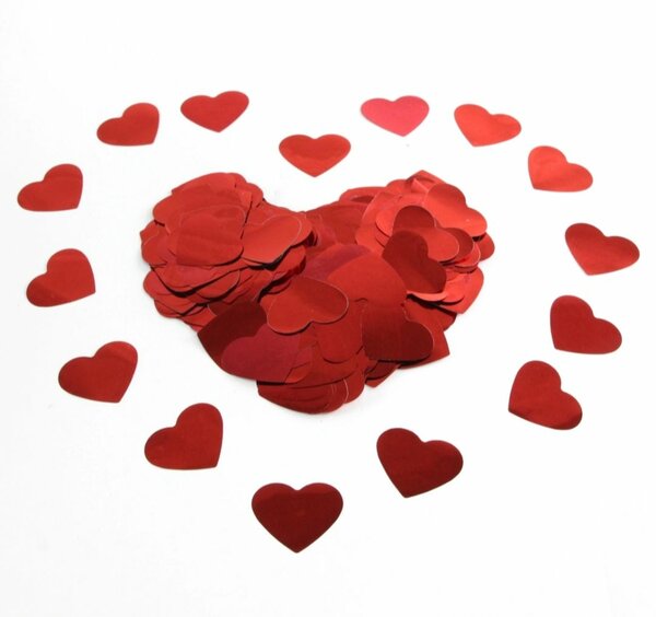 Confettis colorés décoratifs