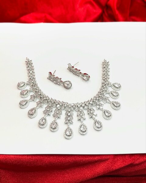 American Diamond 1 karat set