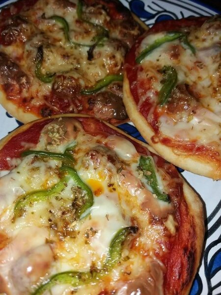 Mini pizzas savoureuses