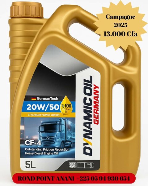 Huile Moteur Diesel Économique