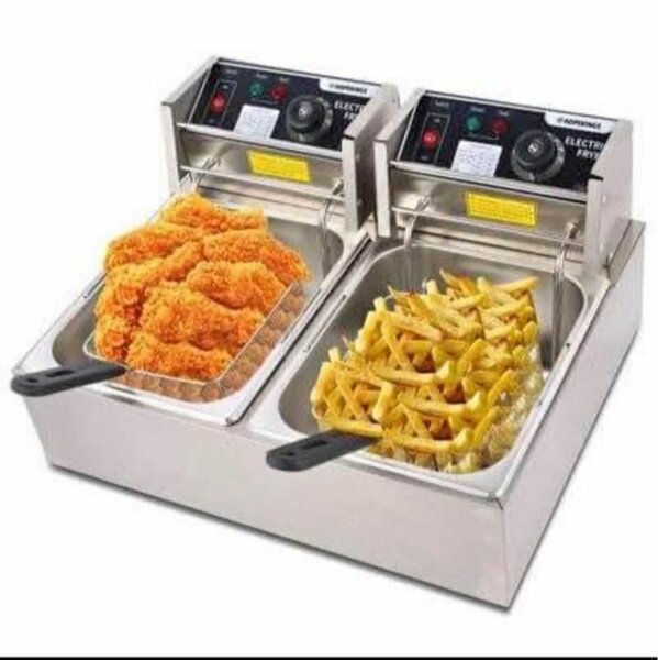 Double deep fryers