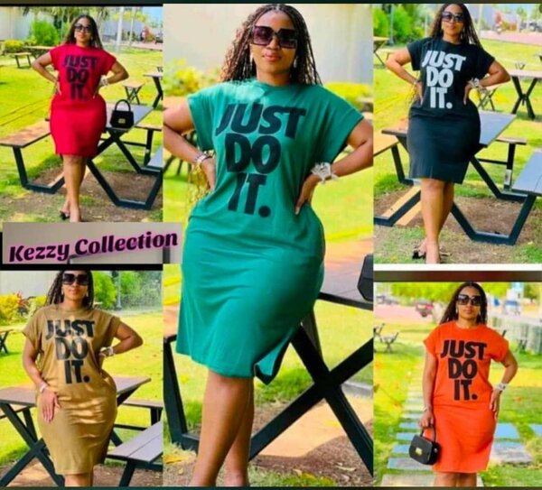 Robe T-shirt "JUST DO IT"