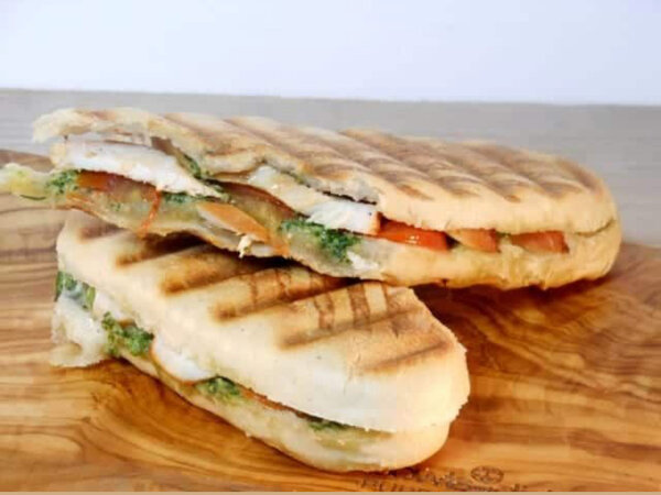 Délicieux Panini à la viande