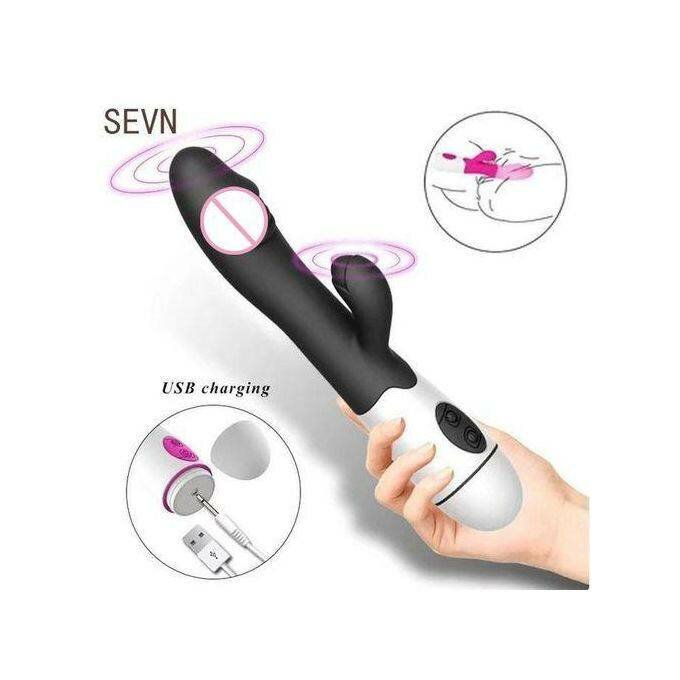 Vibromasseur Double USB Rechargeable