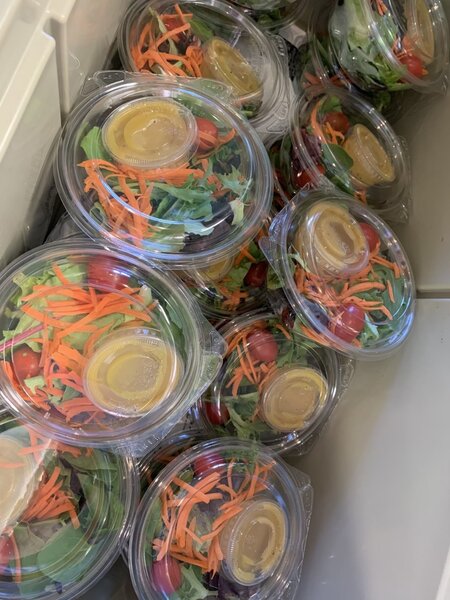 Fresh Mixed Salad Bowls