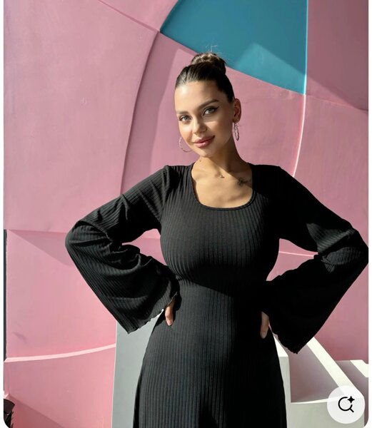 Платье на завязках