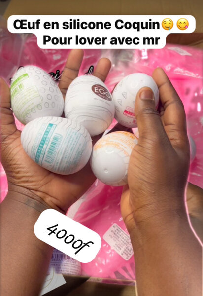 Œufs en silicone Coquin