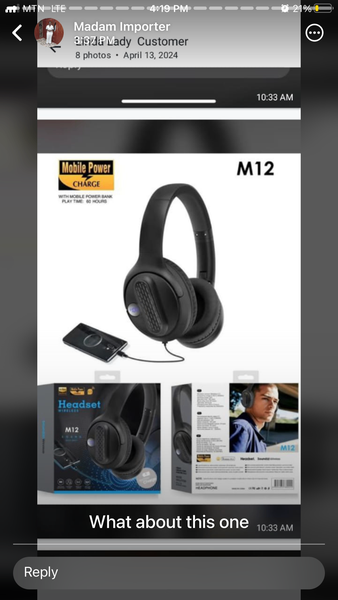 M12 headset
