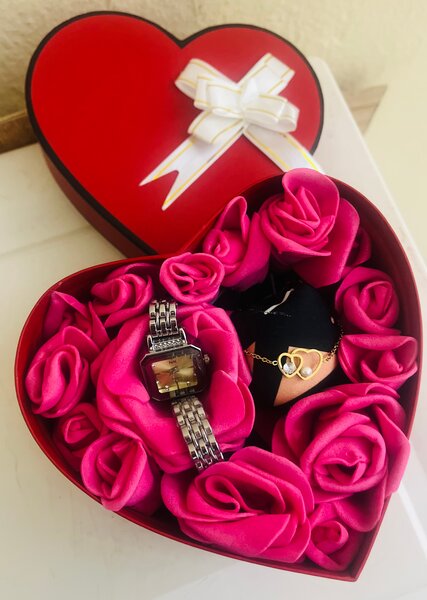 Coffret Cadeau Bracelet et Montre