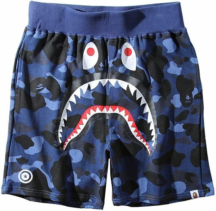 Shorts camouflage requin