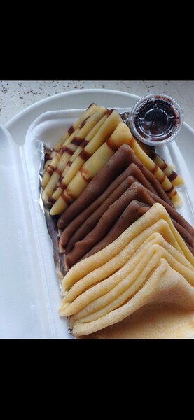 Assortiment de crêpes gourmandes