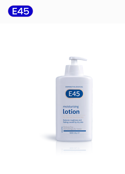 E45 body lotion