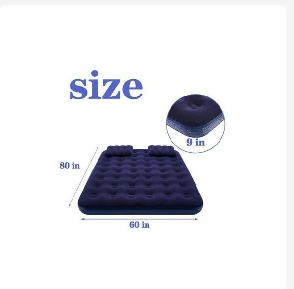 Inflatable air bed