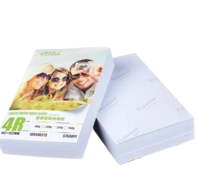 50 Sheets 4"x6" High Quality Glossy 4R Photo Paper 230gsm for Inkjet Printers