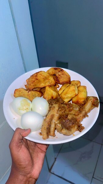 Assiette de plats maison