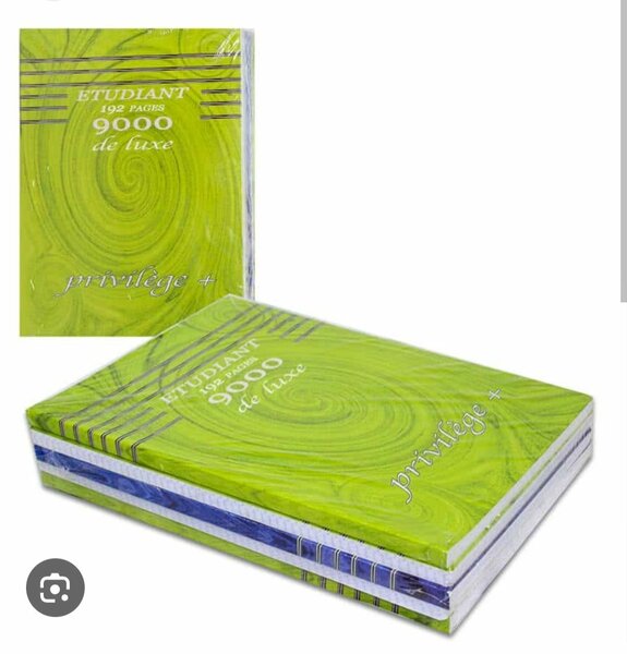 Cahier Étudiant 192 Pages