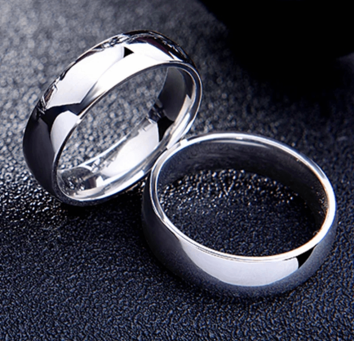 Bague Couple Classique Or et Argent