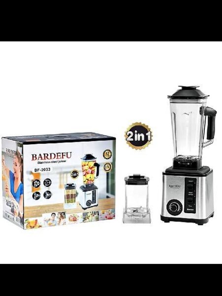 BARDEFU Fruit mixer home use blender 2 in 1 multi-functional